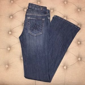 7 For All Man Kind A Pocket Flare Jeans